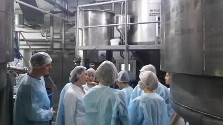 Eurasian Foods Corporation conducts the introduction excursions to the production facility!