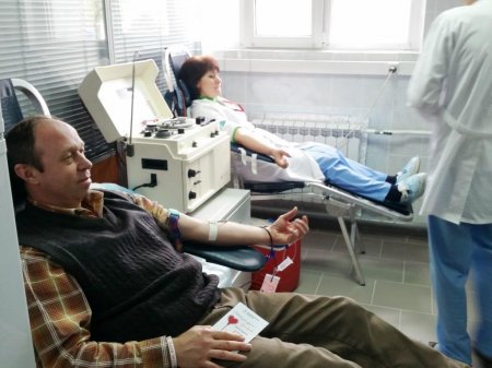 Eurasian Foods Corporation held the annual blood drive!