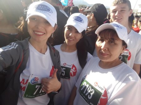 Employees of Eurasian Foods Corporation JSC took part in the charity marathon!