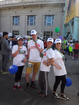 Employees of Eurasian Foods Corporation JSC took part in the charity marathon!