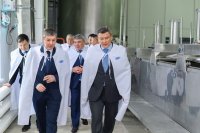 Аким СКО посетил холдинг с рабочим визитом