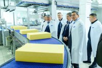 Аким СКО посетил холдинг с рабочим визитом