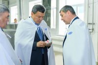 Аким СКО посетил холдинг с рабочим визитом